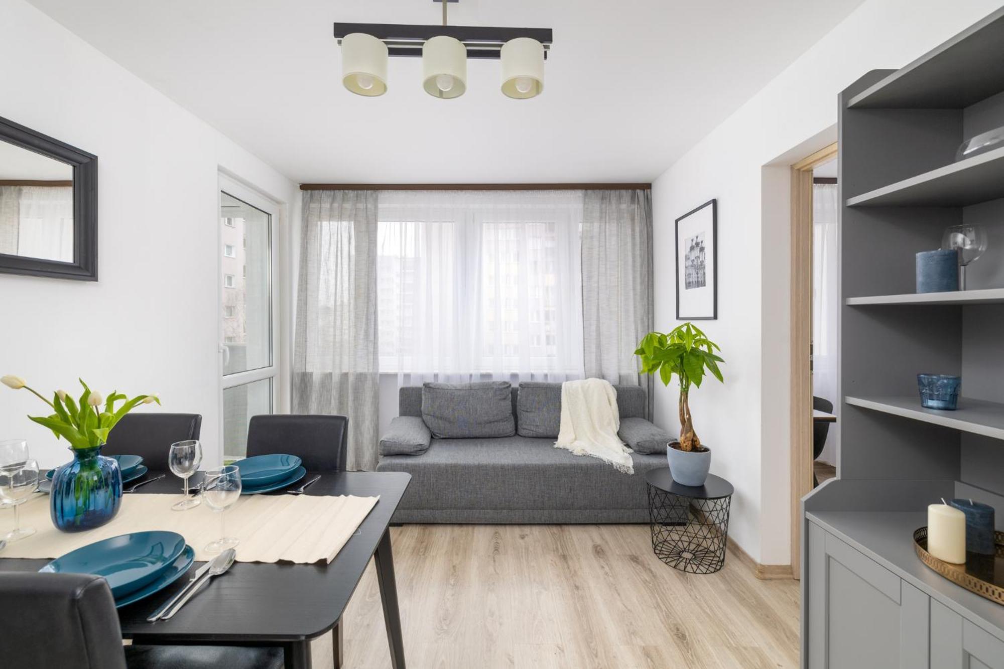 Apartment With Balcony Near Bulwary Wislane Wwa67 Warsaw Luaran gambar